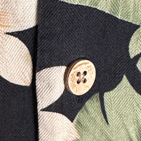 Jamaica Jaxx Silk Button Down Short Sleeve Hawaiian Shirt Floral XXL - Picture 4 of 6